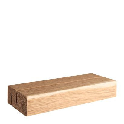 Portatarjetas de madera, base para sistema de combinación variable MODUL null | 148 mm | null