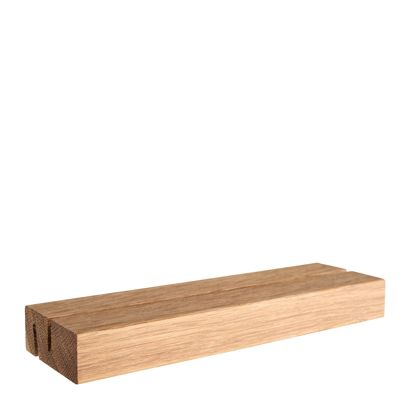 Portatarjetas de madera, base para sistema de combinación variable MODUL null | 210 mm | null