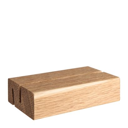 Portatarjetas de madera, base para sistema de combinación variable MODUL null | 100 mm | null