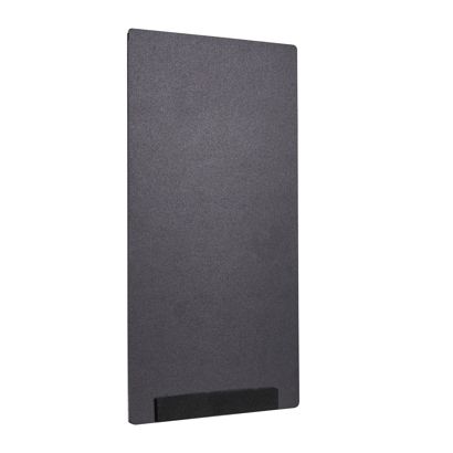 Pizarra para sistema de combinación variable MODUL, negra, PP 1/3 A4 - 100 x 210 mm 