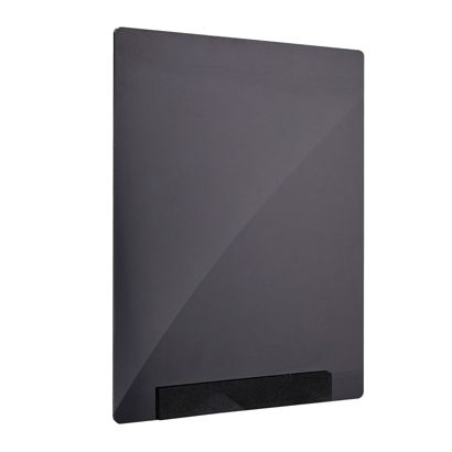 Placa de metacrilato para sistema de combinación variable MODUL, pizarra negra, PMMA A6 - 105 x 148 mm 