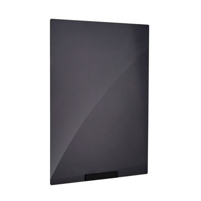 Placa de metacrilato para sistema de combinación variable MODUL, pizarra negra, PMMA A4 - 210 x 297 mm 