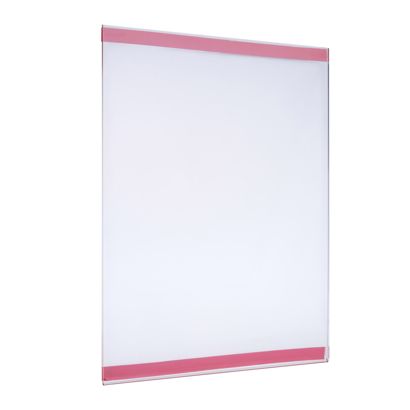Funda de metacrilato con cinta adhesiva de acrilato puro formato vertical | A4