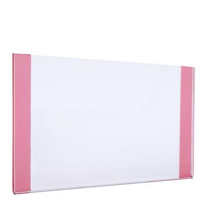 Funda de metacrilato con cinta adhesiva de acrilato puro formato horizontal | A6