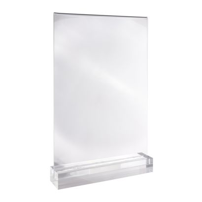 Expositor de mesa MODUL, funda de metacrilato con base de metacrilato null | A4 | null
