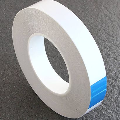 Cinta adhesiva de tela no tejida de doble cara, adhesivo de acrilato fuerte, VL15 12 mm | 50 m