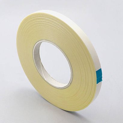 Cinta adhesiva de PET de doble cara, adhesivo de acrilato fuerte, cubierta de papel blanca, TL21 12 mm