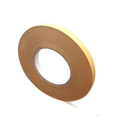 Cinta adhesiva de PVC de doble cara, blanca, adhesivo de acrilato fuerte, CLM22 12 mm