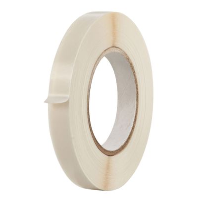 Cinta adhesiva de tela no tejida de doble cara con "fingerlift", adherencia fuerte, VL15-FL 12 mm | 50 m