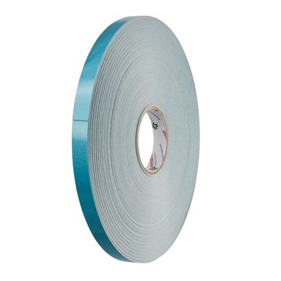 DuploCOLL 918, cinta adhesiva de espuma de PE de doble cara, blanca, 1 mm de espesor, adherencia fuerte 19 mm
