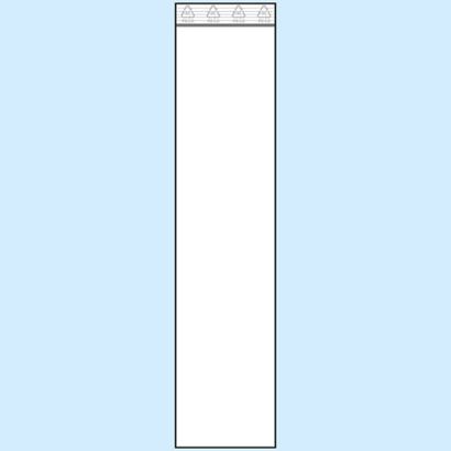 Bolsas con cierre a presión, lámina de PE 40 x 170 mm | 50 µm