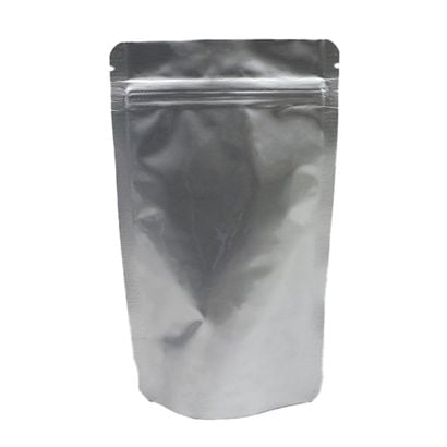 Bolsas resellabes para alimentos, composición de PET, alu, PE 300 x 370 mm  | plata 