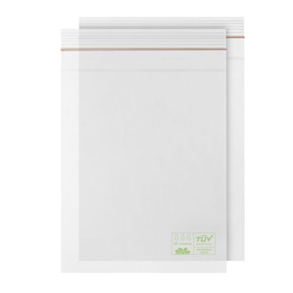 Bolsas con cierre a presión, lámina de PLA ecológica 160 x 220 mm