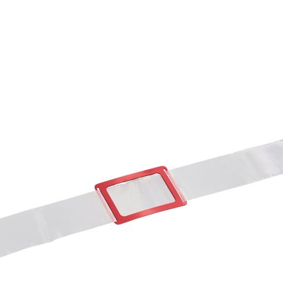 Indicador de fechas con ventana, ES3 (20 x 31 mm interior), rojo, para ancho de calendario de 330 mm Ventana ranurada ES3, 20 x 31 mm interior, 27 x 41 mm exterior | null