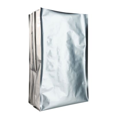 Bolsa de café con fondo reforzado K-seal, plata 575 x 290 mm 