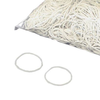 Gomas elásticas multiusos, blancas 