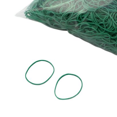 Gomas elásticas multiusos, verdes 
