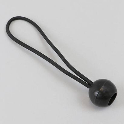Tensores elásticos con bola 180 mm | negro 