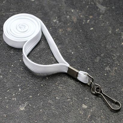Lanyard, 10 mm de ancho null | con gancho de metal giratorio