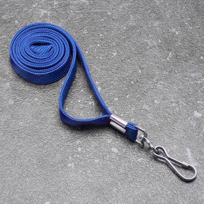 Lanyard, 10 mm de ancho null | con gancho de metal giratorio