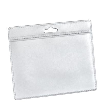 Funda tarjeta identificativa, formato tarjeta bancaria, PVC blando 