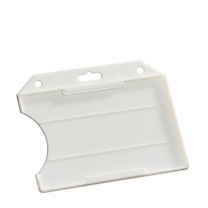 Fundas para tarjetas identificativas, plástico duro, abiertas null