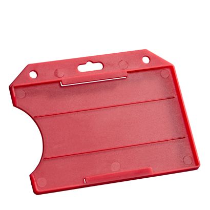 Fundas para tarjetas identificativas, plástico duro, abiertas null