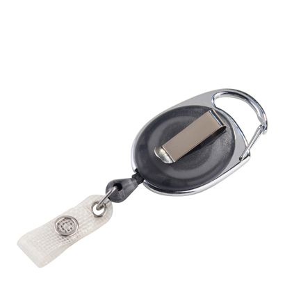 Yoyo porta credenciales con clip para cinturón null
