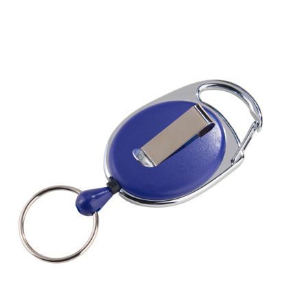 Llavero extensible con clip para cinturón null