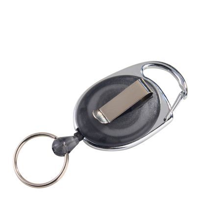 Llavero extensible con clip para cinturón null