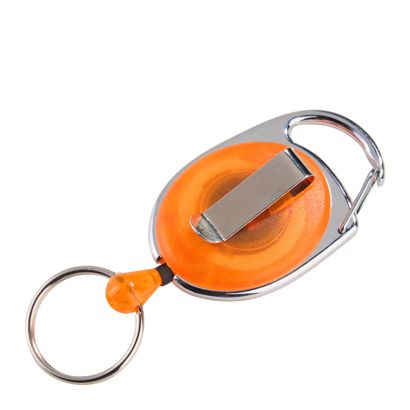 Llavero extensible con clip para cinturón null