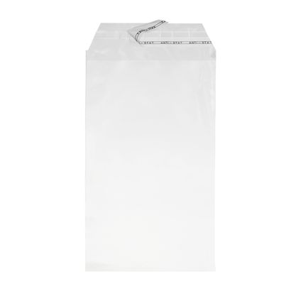 Bolsas con solapa, resellables, lámina de PE, transparentes 110 x 170 mm