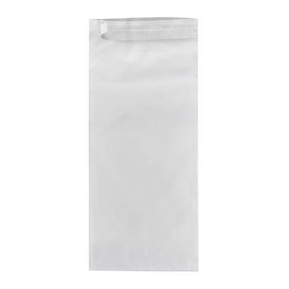 Bolsas con solapa, resellables, lámina de OPP, transparentes 100 x 200 mm