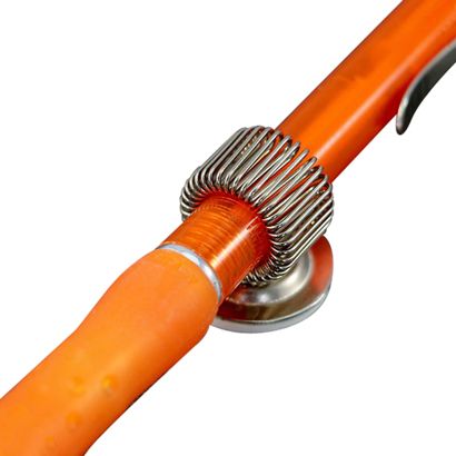 Soporte para lápiz, de metal, autoadhesivos, giratorio 