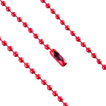 Cadenas de bolas, con cierre a presión null | 2,4 mm | 102 mm