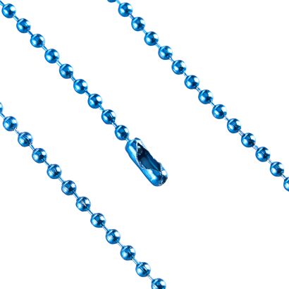 Cadenas de bolas, con cierre a presión null | 2,4 mm | 102 mm