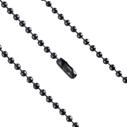 Cadenas de bolas, con cierre a presión null | 2,4 mm | 200 mm