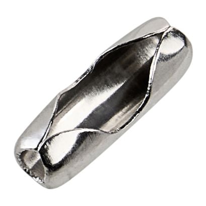 Cierres a presión para cadenas de bolas 2.4 mm | plata 