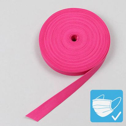 Cinta al bies, poliéster, 20 mm, rollo de 25 m null