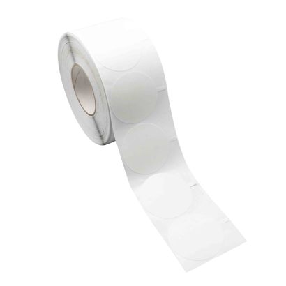 Puntos adhesivos de doble cara de tela no tejida, fuerte/fuerte 75 mm | 1.000 STK