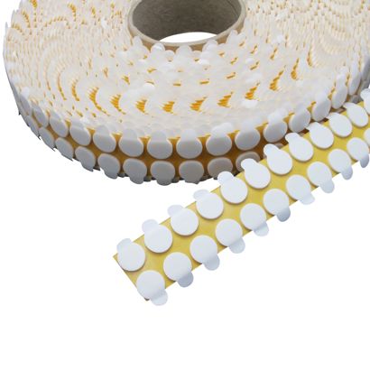 Puntos adhesivos de espuma de doble cara, 1 mm de espesor, fuerte/fuerte 20 mm | 1.000 STK
