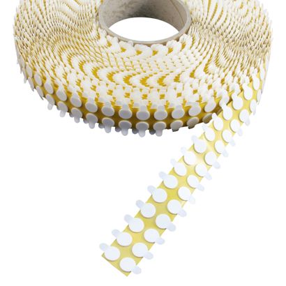 Puntos adhesivos de espuma de doble cara, 1 mm de espesor, fuerte/fuerte 25 mm | 2.500 STK