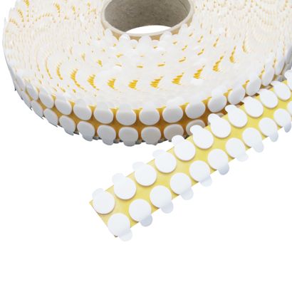 Puntos adhesivos de espuma de doble cara, 2 mm de espesor, fuerte/fuerte 15 mm | 2.500 STK