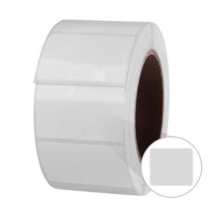 Etiquetas adhesivas, de adherencia fuerte en uno de sus lados, rectangulares 60 x 40 mm  | 1000 uds