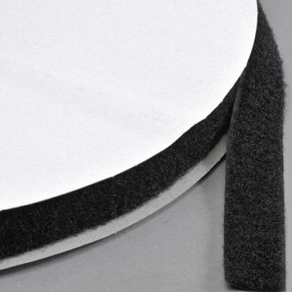 Bandas de sujeción por contacto para coser, lado de bucle, rollo de 25 m 20 mm | null