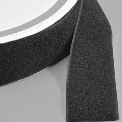 Bandas de sujeción por contacto para coser, lado de bucle, rollo de 25 m 50 mm | null