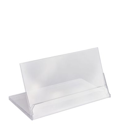 Caja para calendarios, formato panorama, 111 x 190 x 8 mm, transparente 