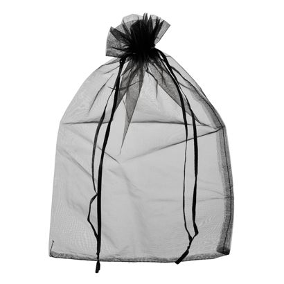 Bolsitas de organza con cierre de cinta de raso null | 200 x 300 mm