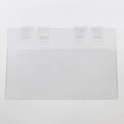 Sobre para identificación para contenedores de alambre, con broches A4
