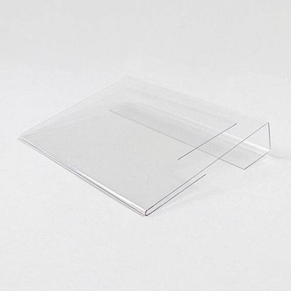 Sobres para identificación para collares para palets, con doblez para sujetar, parte delantera cerrada A6
